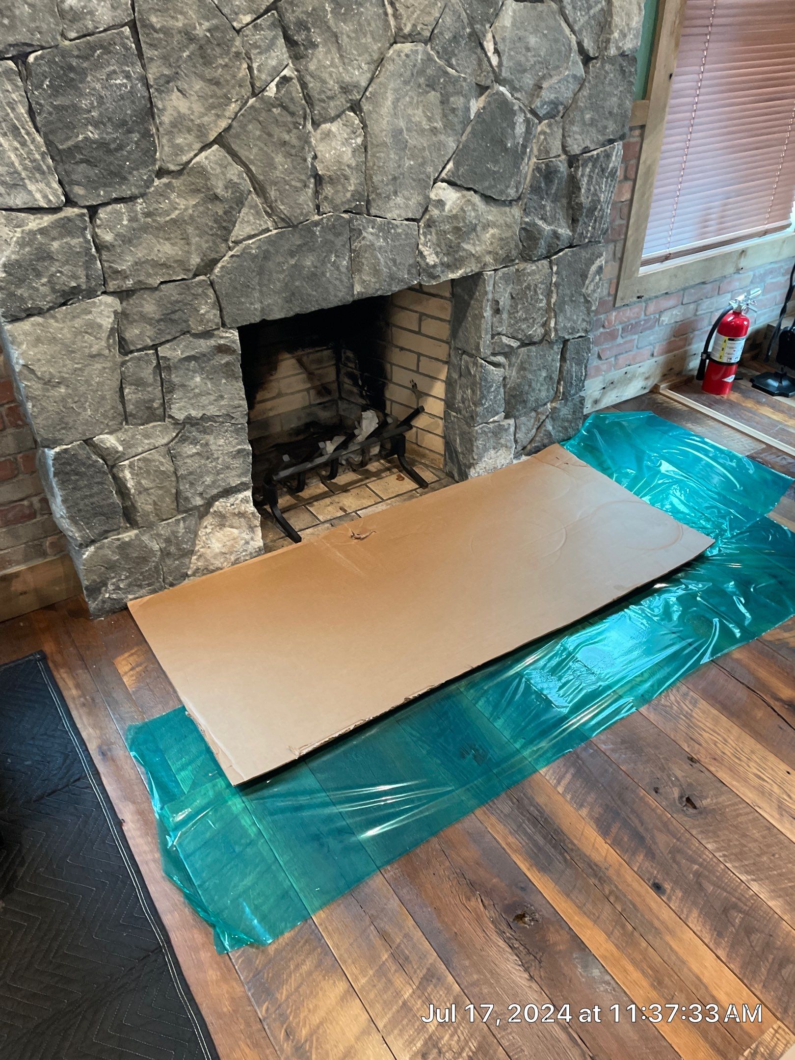 Project in Guilford, CT by Neighborhood Chimney Services 