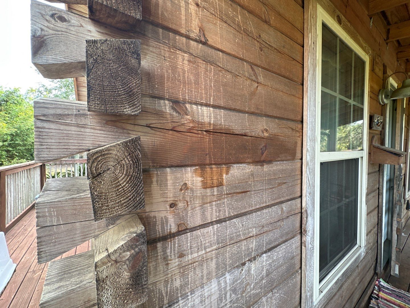 Cabin using Wood Sealant by DuraSeal