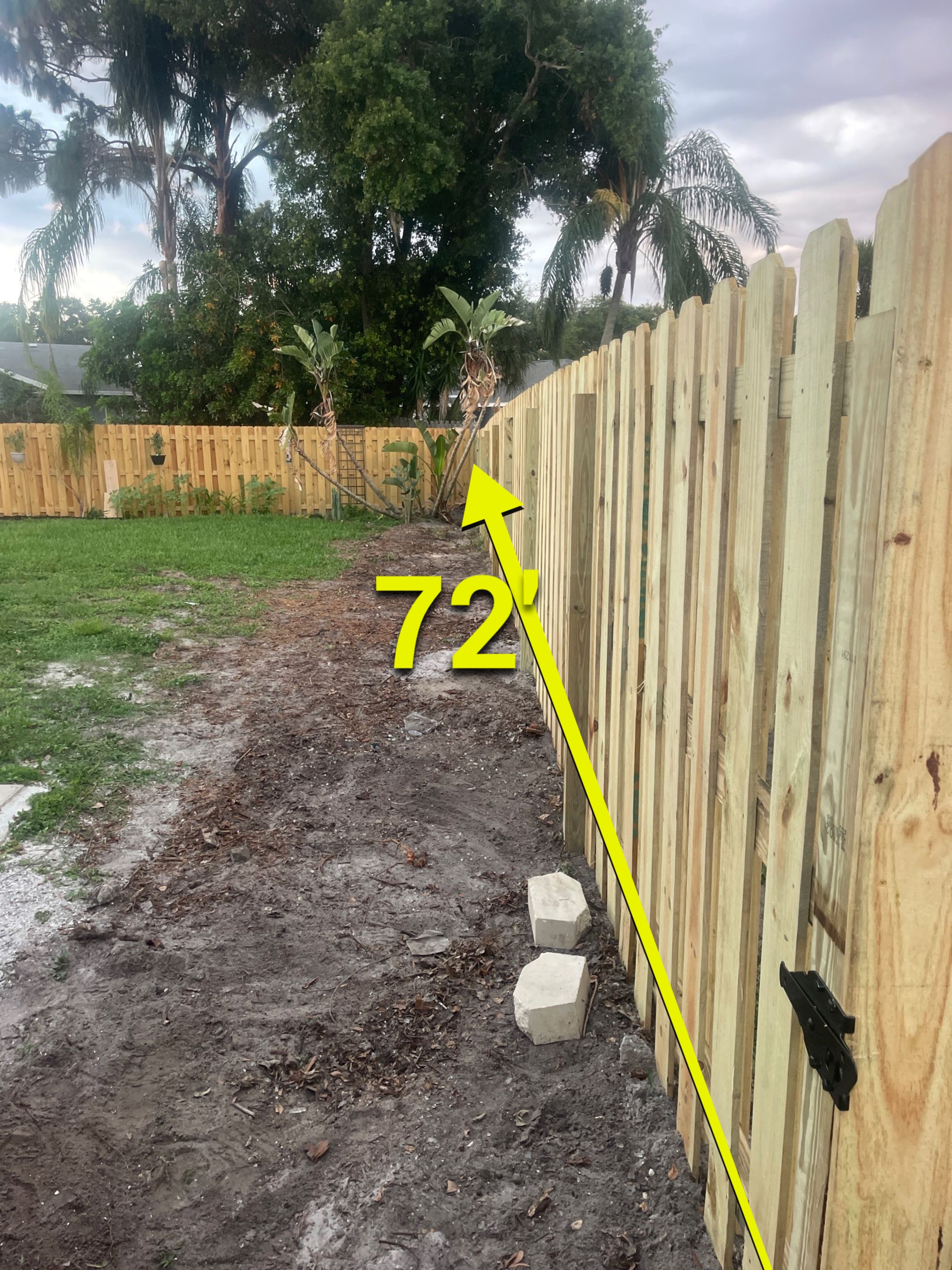 Sarasota, FL 6ft. Tall Treated Board on Board Privacy Fence by Asap fence and gates, LLC
