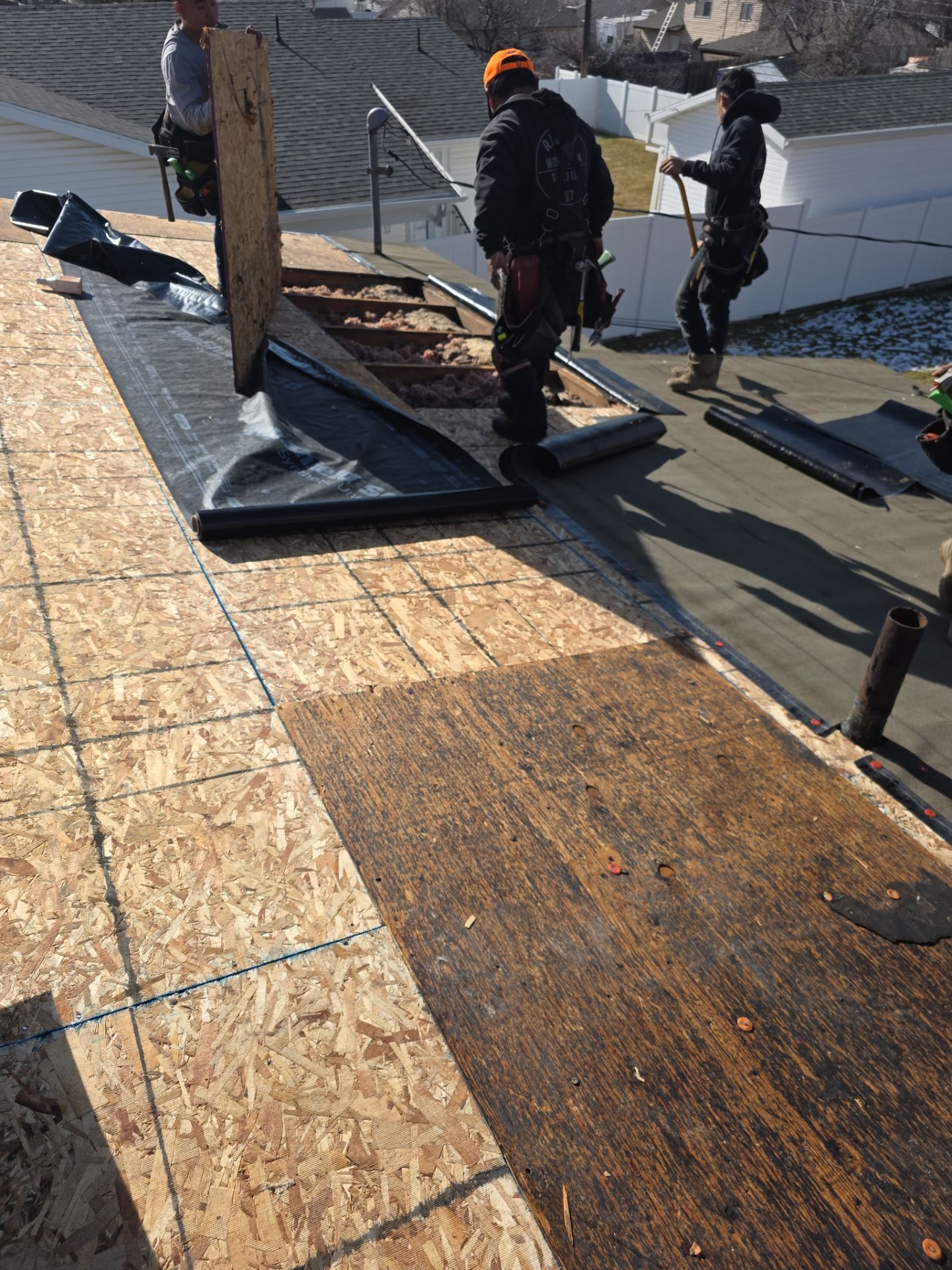 Project in Brigham City, UT by The Roofing Experience, LLC