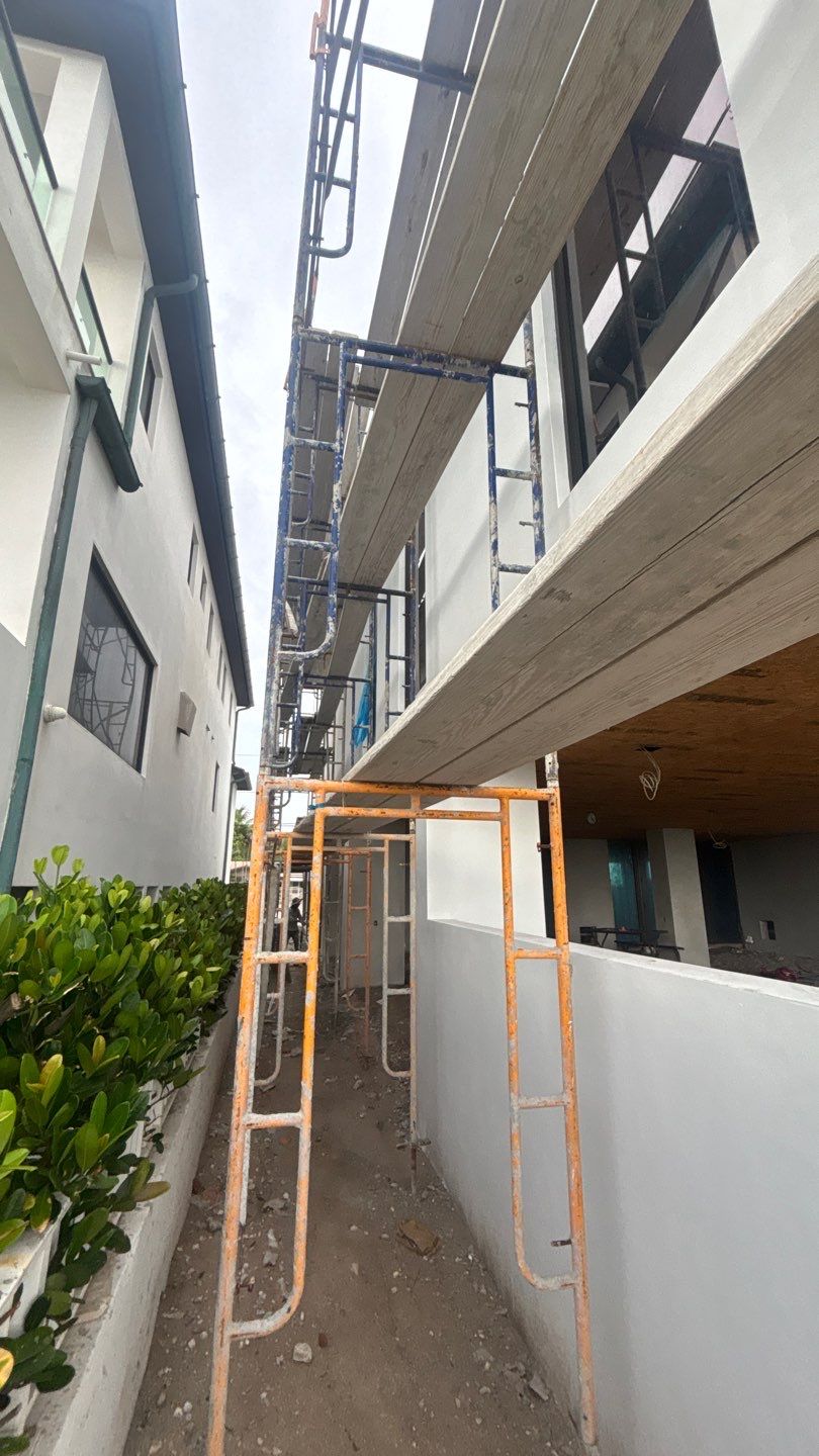 Oceanfront New Home Painting by John “The Greek” Painting