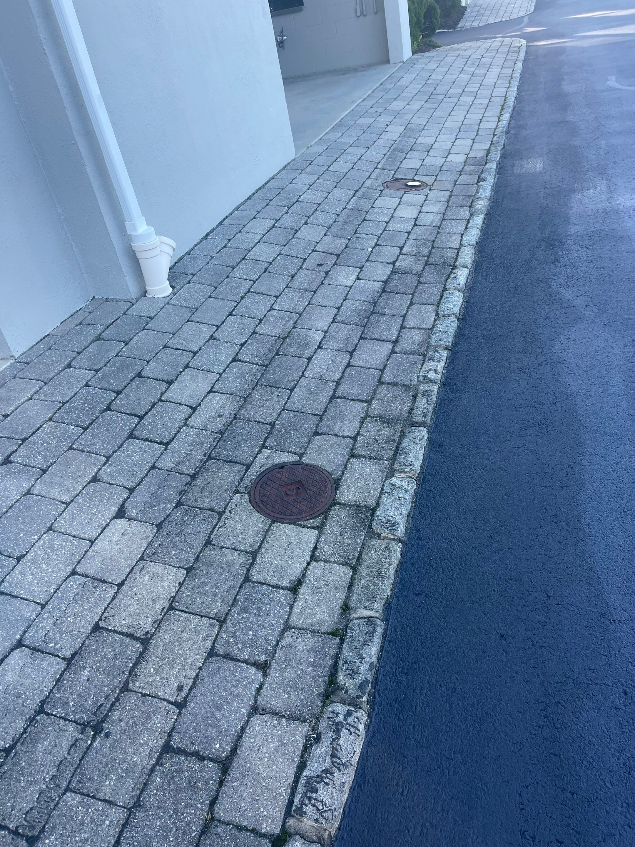 Pavers Cleaned & Concrete Cleaning by SJ Exterior