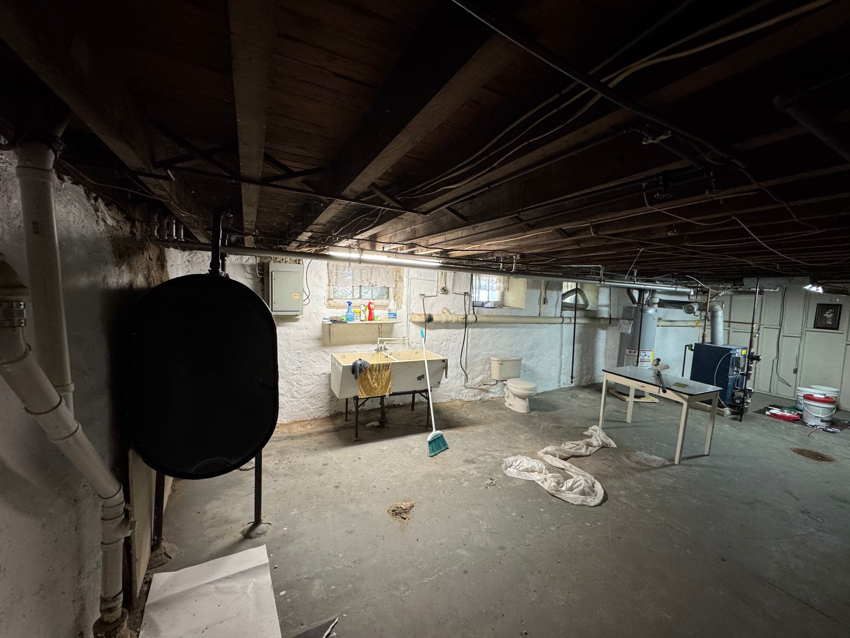 Basement waterproofing and structural reinforcement by AXR Inc