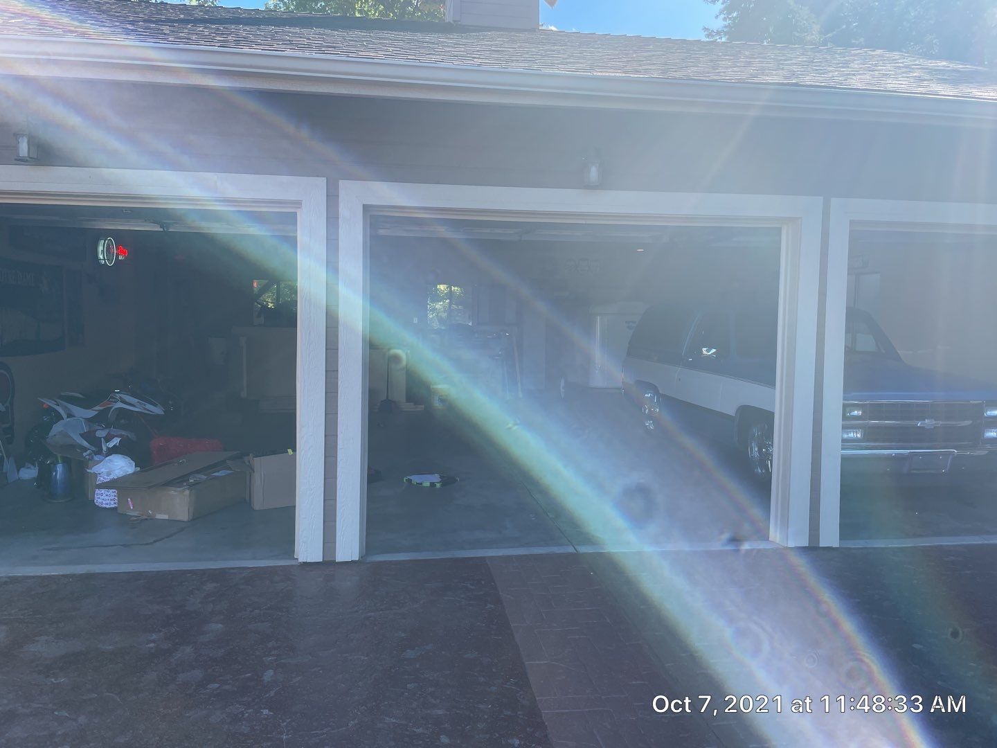 Garage Transformation using Silver Creek by Croc Coatings, LLC