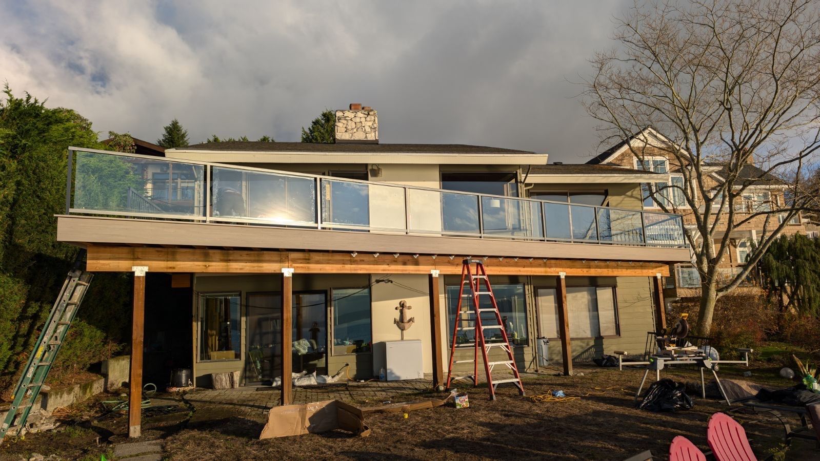 Fauntleroy Ferry Deck  by Alki deck builders 