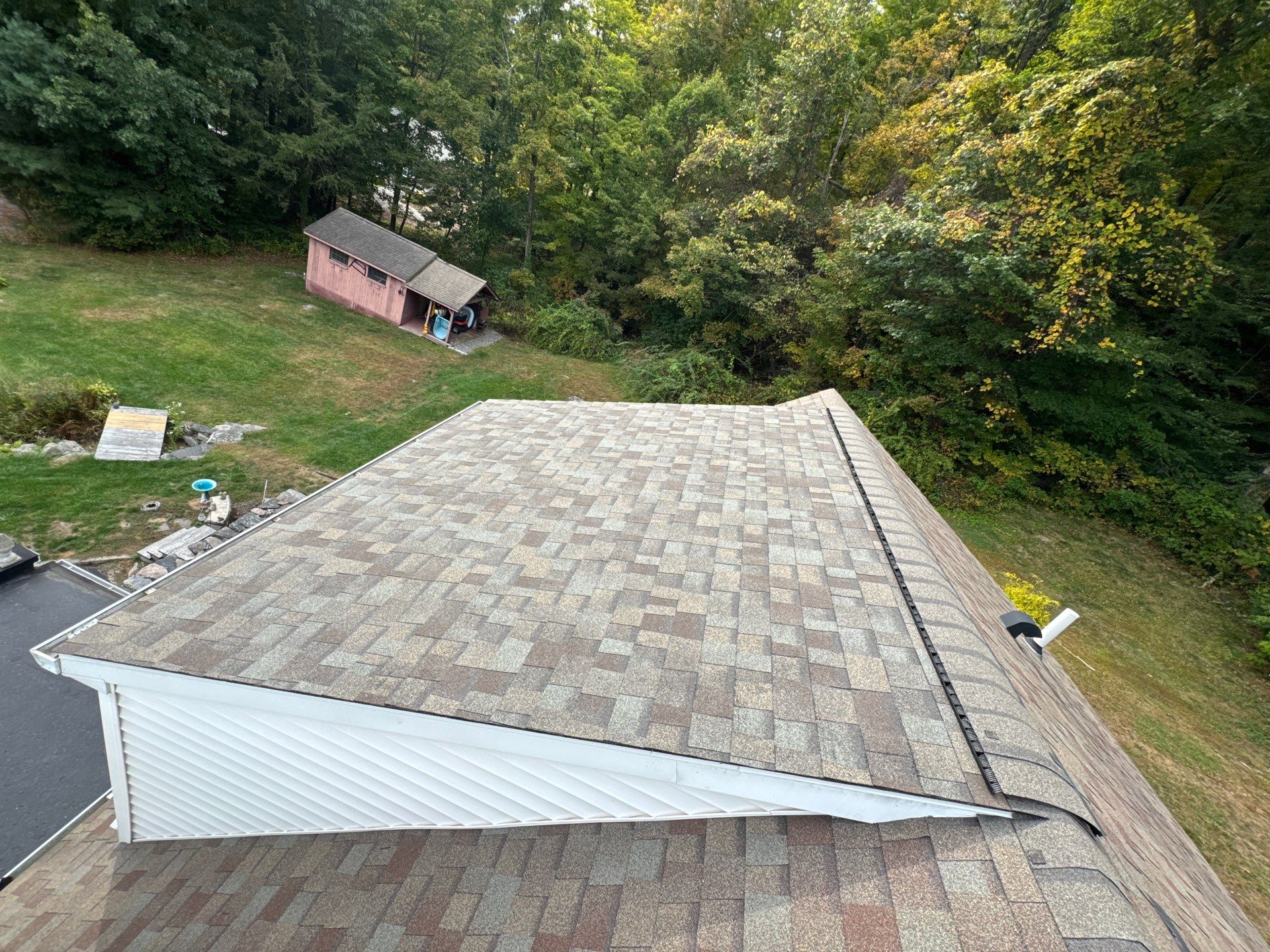 Weathered Wood Shingles by Reimagine Roofing