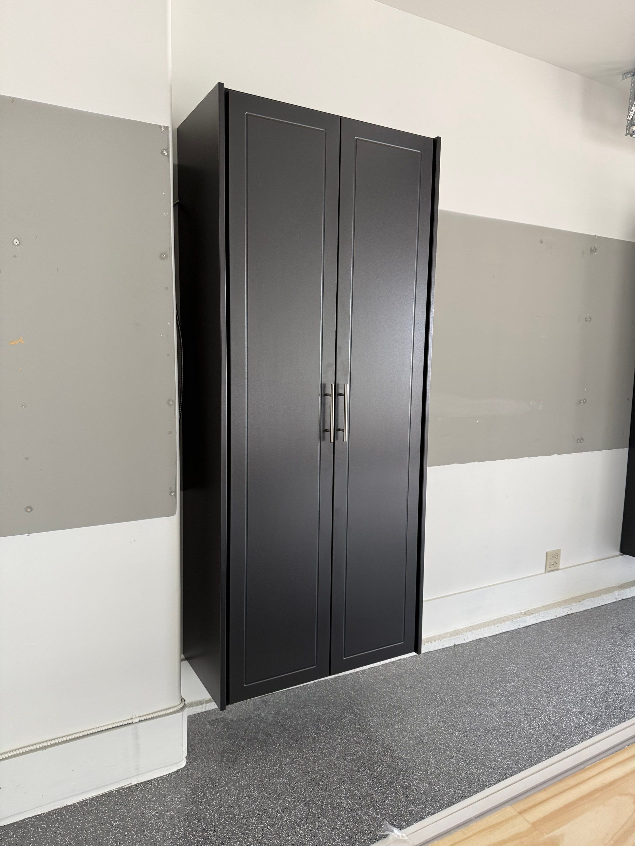 Custom Cabinet Installation in Mission Hills by Banner Garage