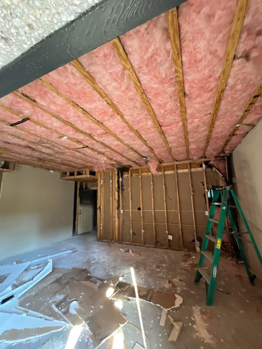 Fire mitigation with structure clean by EAS Environmental, LLC.