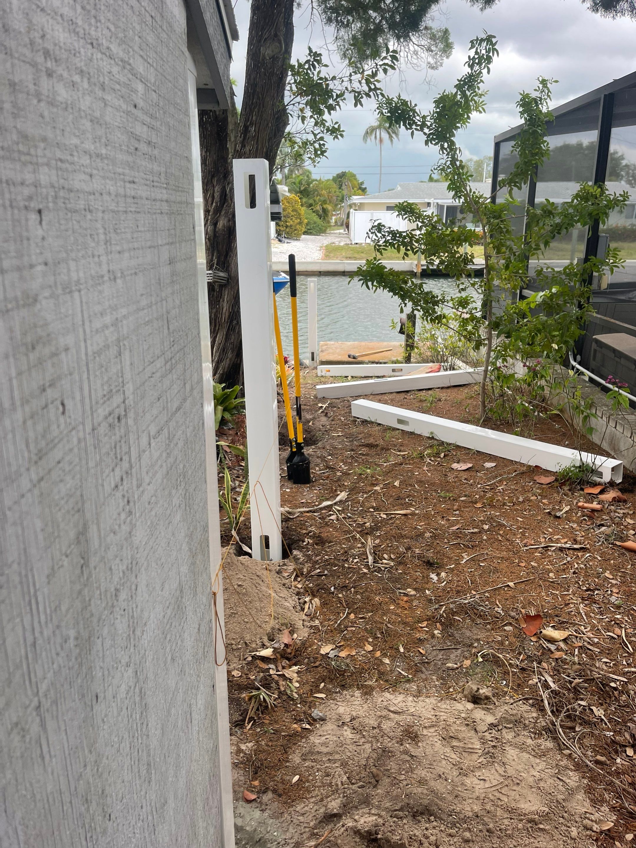 Bradenton, FL 6 ft. Tall White Vinyl Privacy Fence by Asap fence and gates, LLC