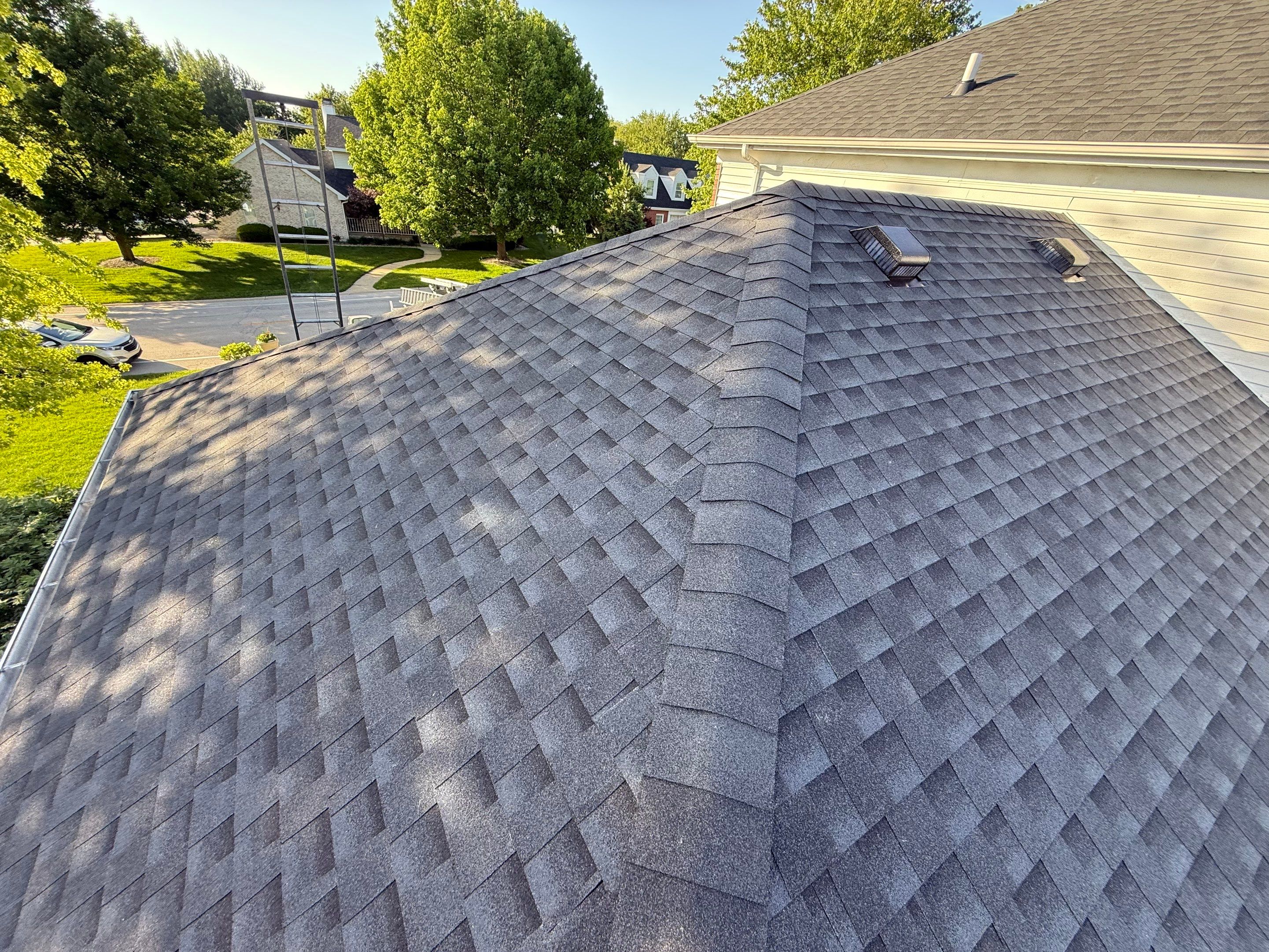 Roof replacement by Optimal Home Improvement 