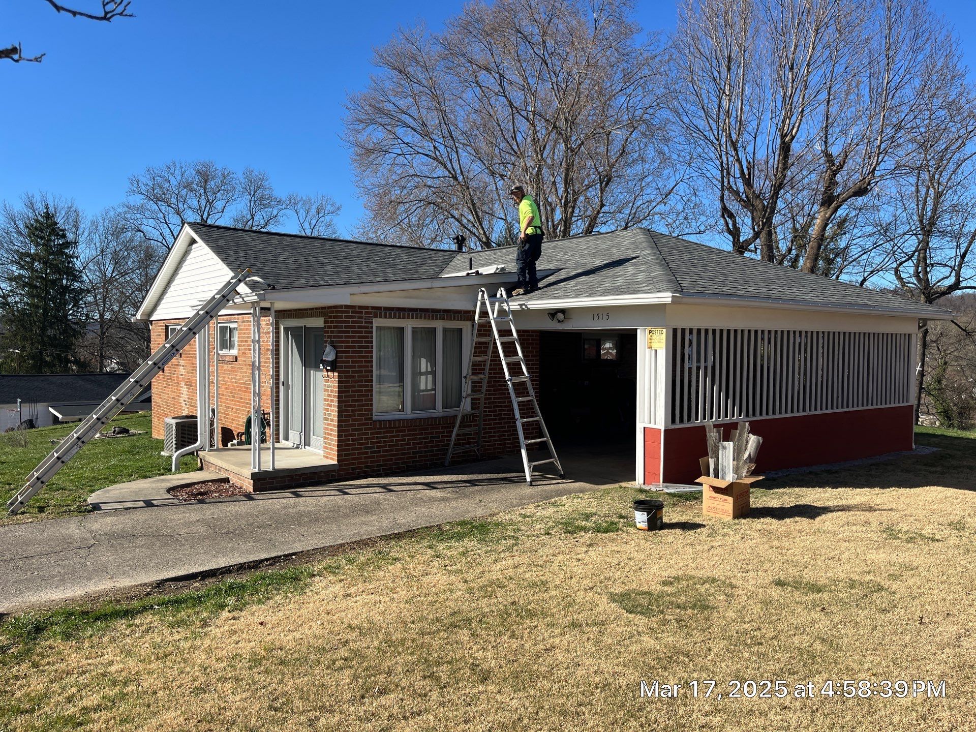 Residential Roofing Installation using Certainteed Landmark Pro Shingles by Fahey Roofing + Contracting