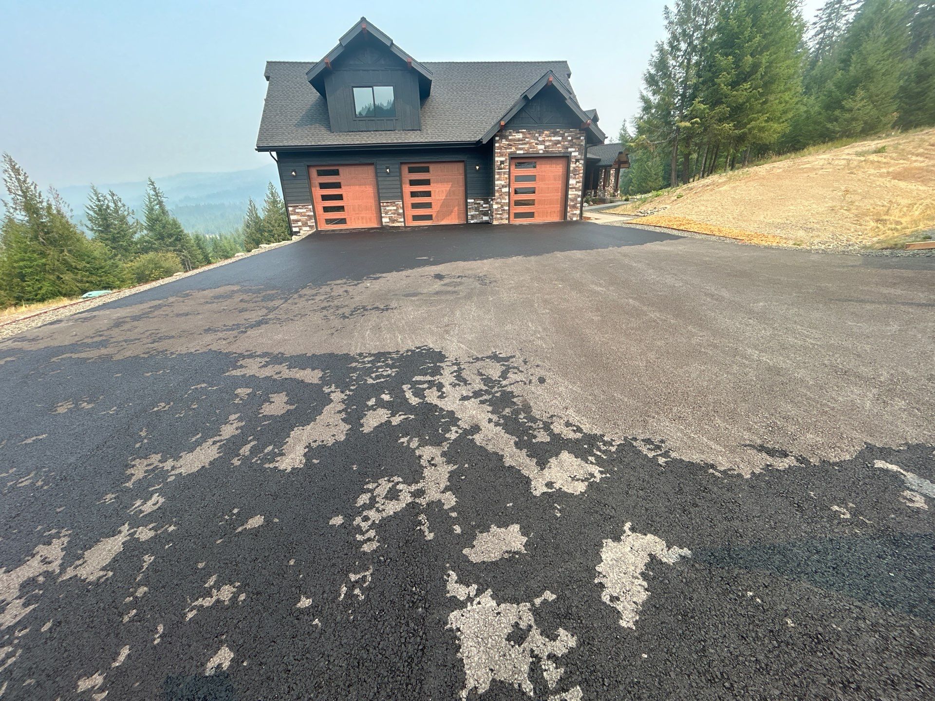 Shale Hybrid Garage Floor Coating and Concrete Restoration in Sagle by Croc Coatings, LLC
