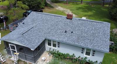Full Roof Replacement & Custom Porch 