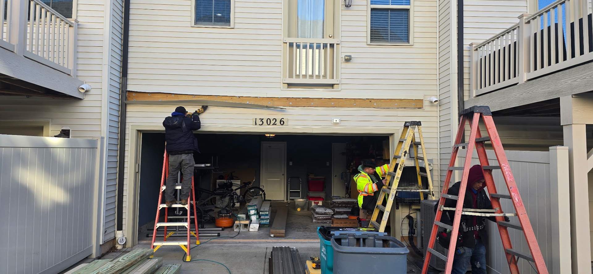 Composite Deck Installation in Germantown, MD (Montgomery County) by ARCH Exteriors