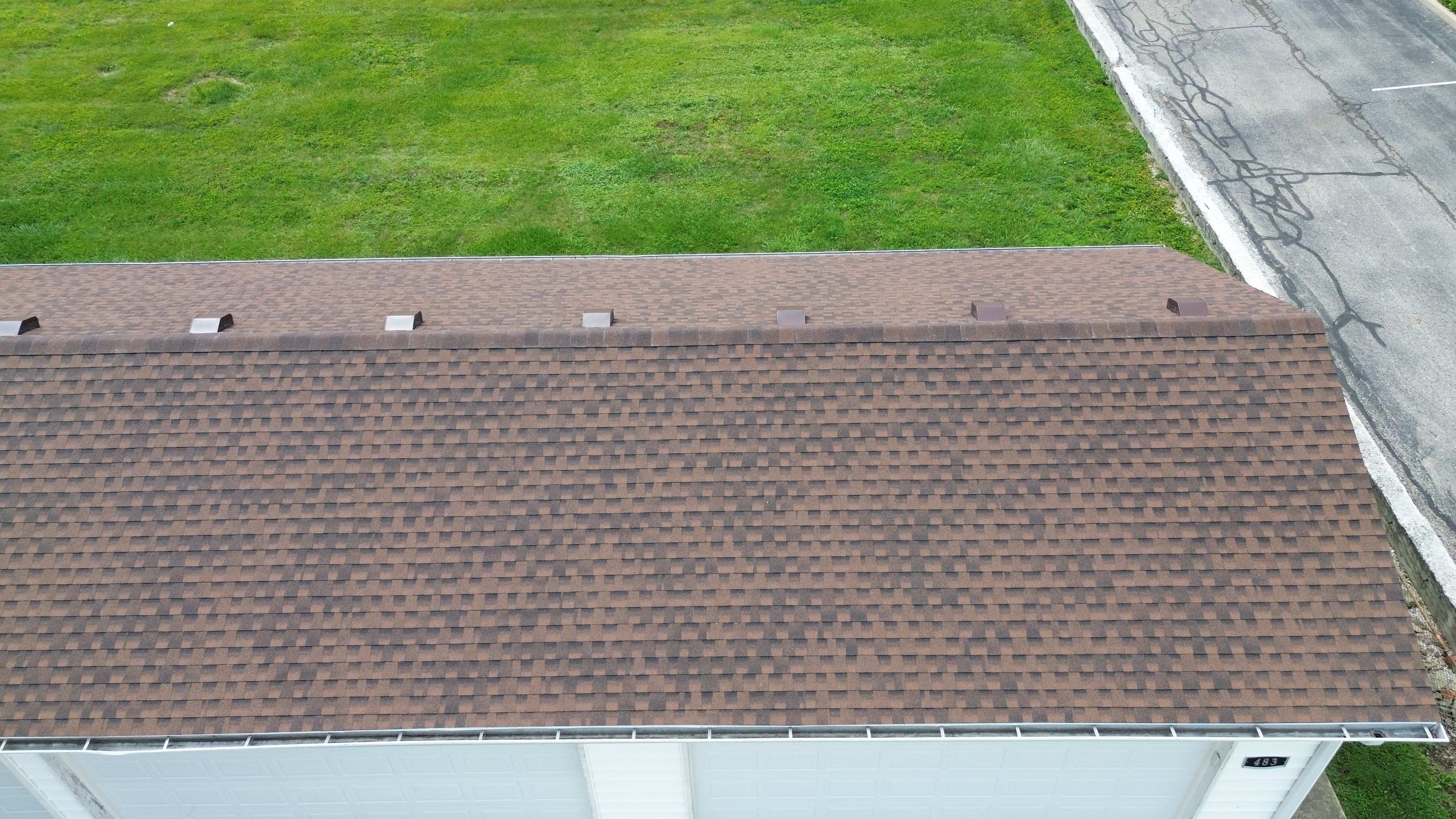 Project in Greenwood by Moss Roofing
