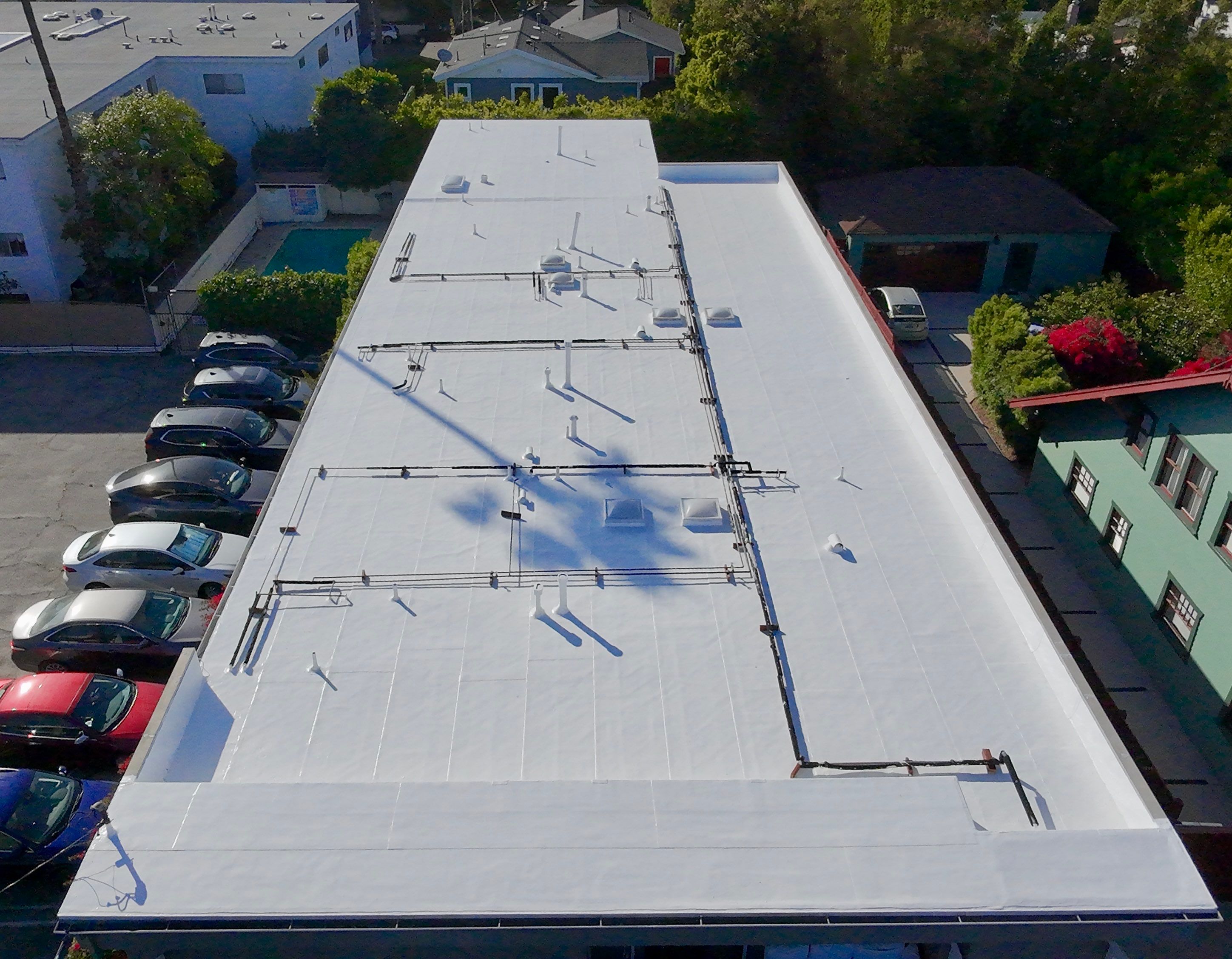 Apartment Building in Santa Monica  by Hull Brothers Roofing