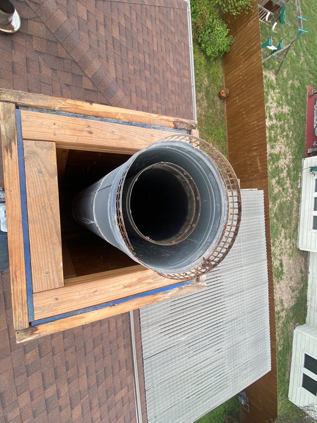 Residential Roofing Repair using Custom Fabricated Steel by Lighthouse Roofing