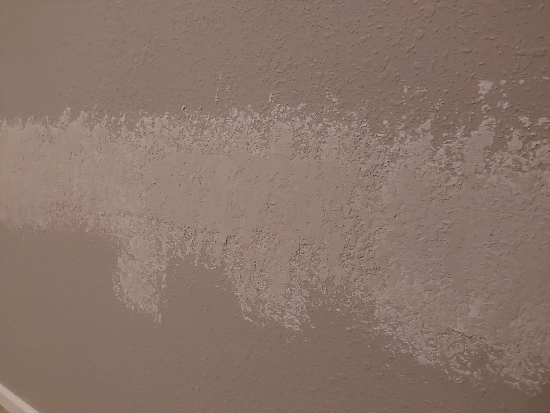 Drywall Repair Above Sliding Door + Seam Repair - Columbia, IL by Legendary Services Company LLC.