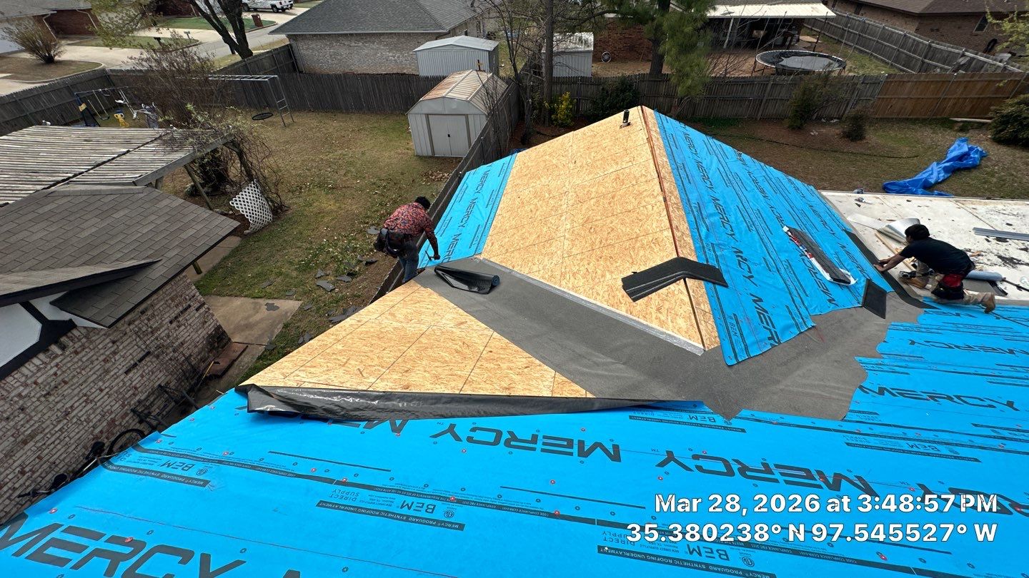 Project in Oklahoma City by Icon Roofing And Construction