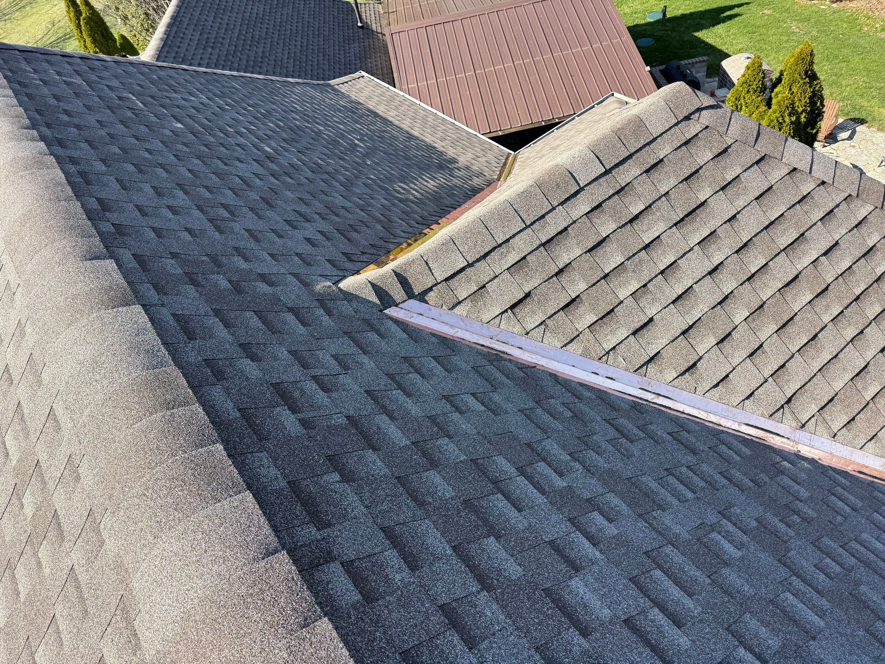 GAF Lifetime Roofing System Weathered Wood Color by Optimal Home Improvement 