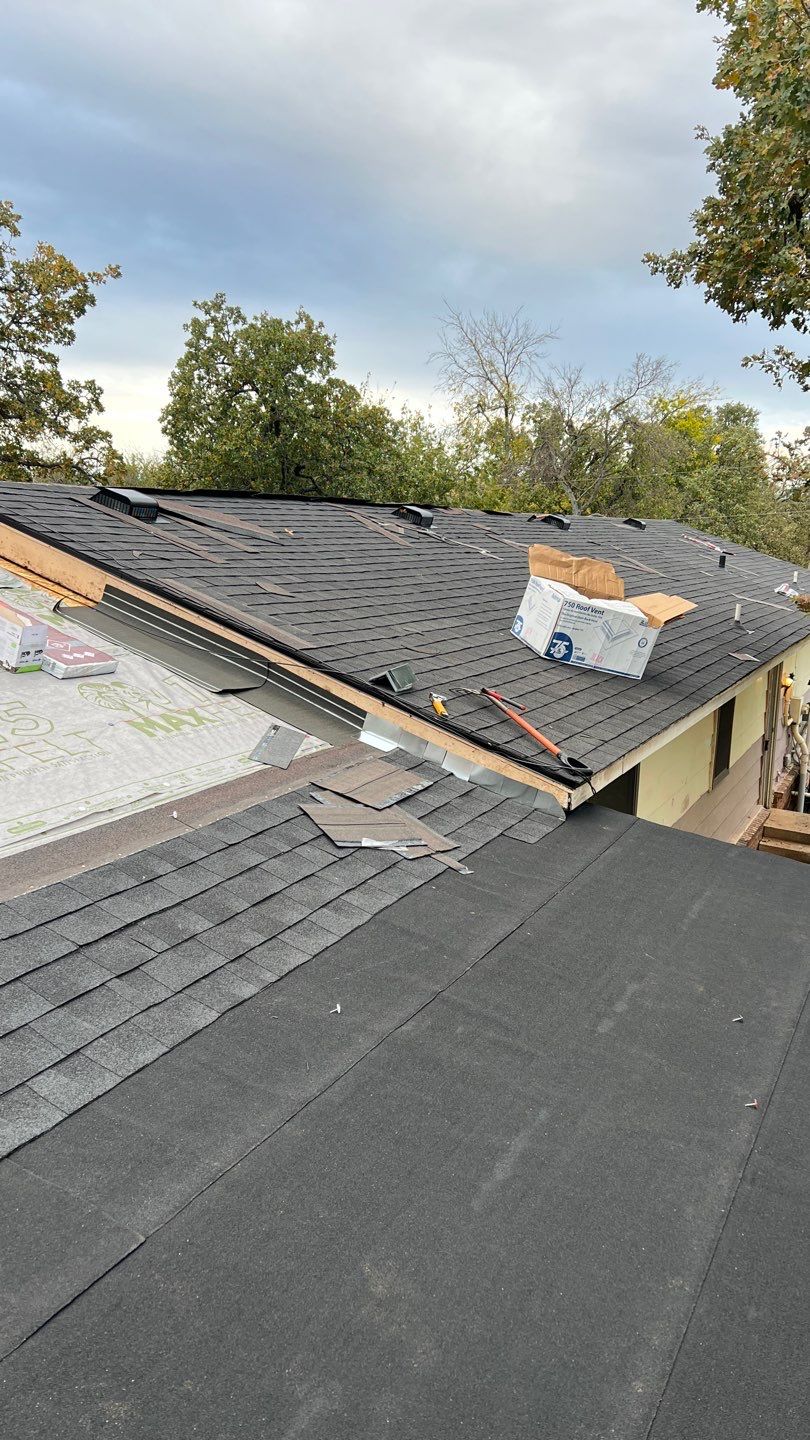 Residential Roofing Installation using GAF Natural Shadow  by A & H Roofing and Contracting