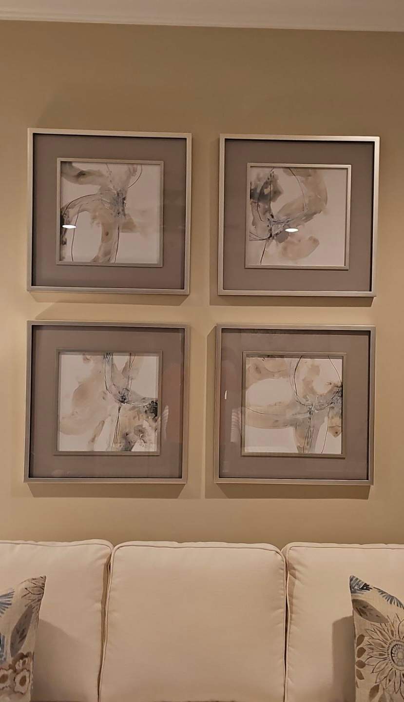 Art, Mirror & Gallery Wall Installation Projects by Hangman Mounting & Installation