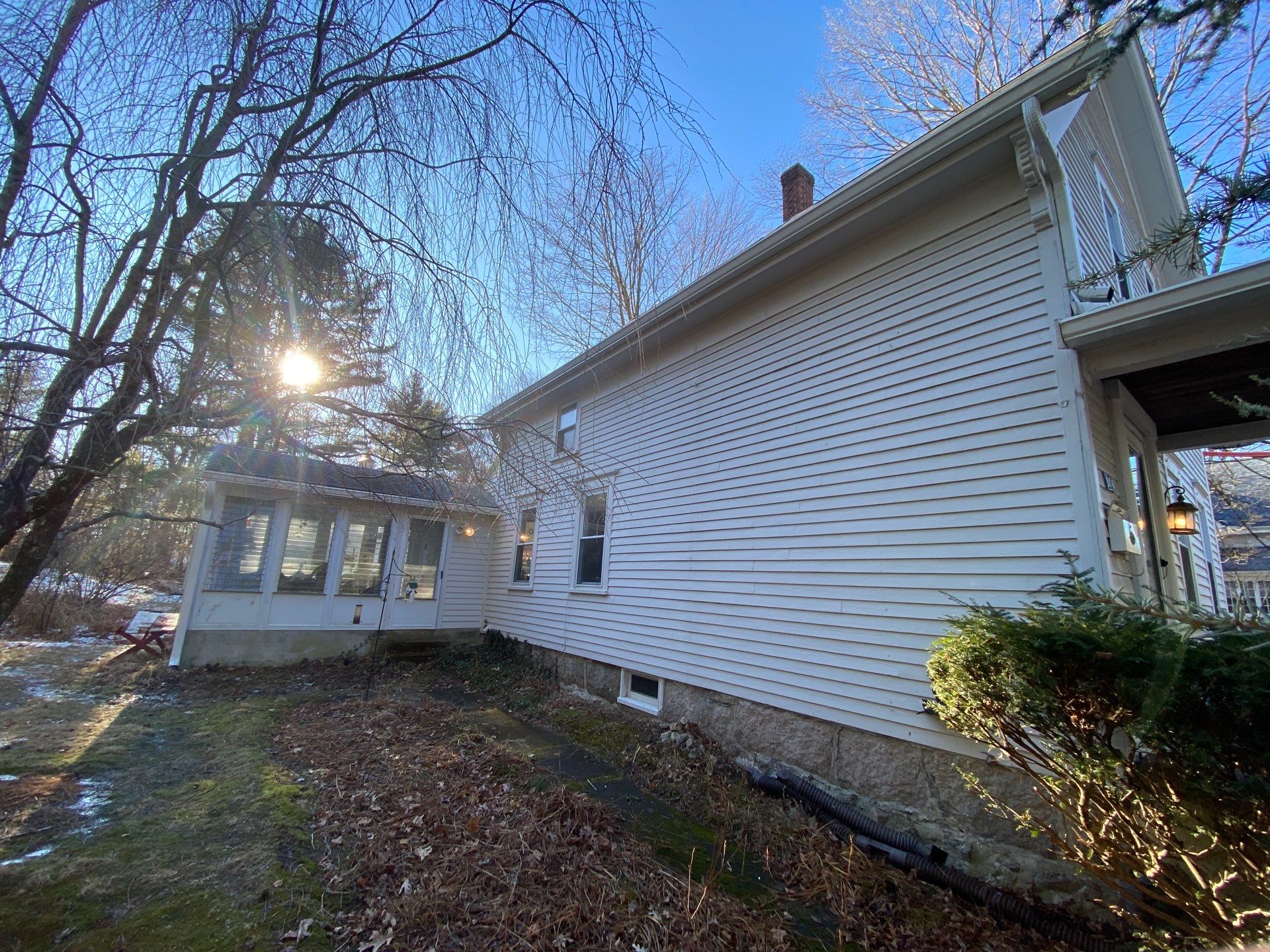 6" K Style Gutter Install in Easton MA by Gutter Pro Enterprises
