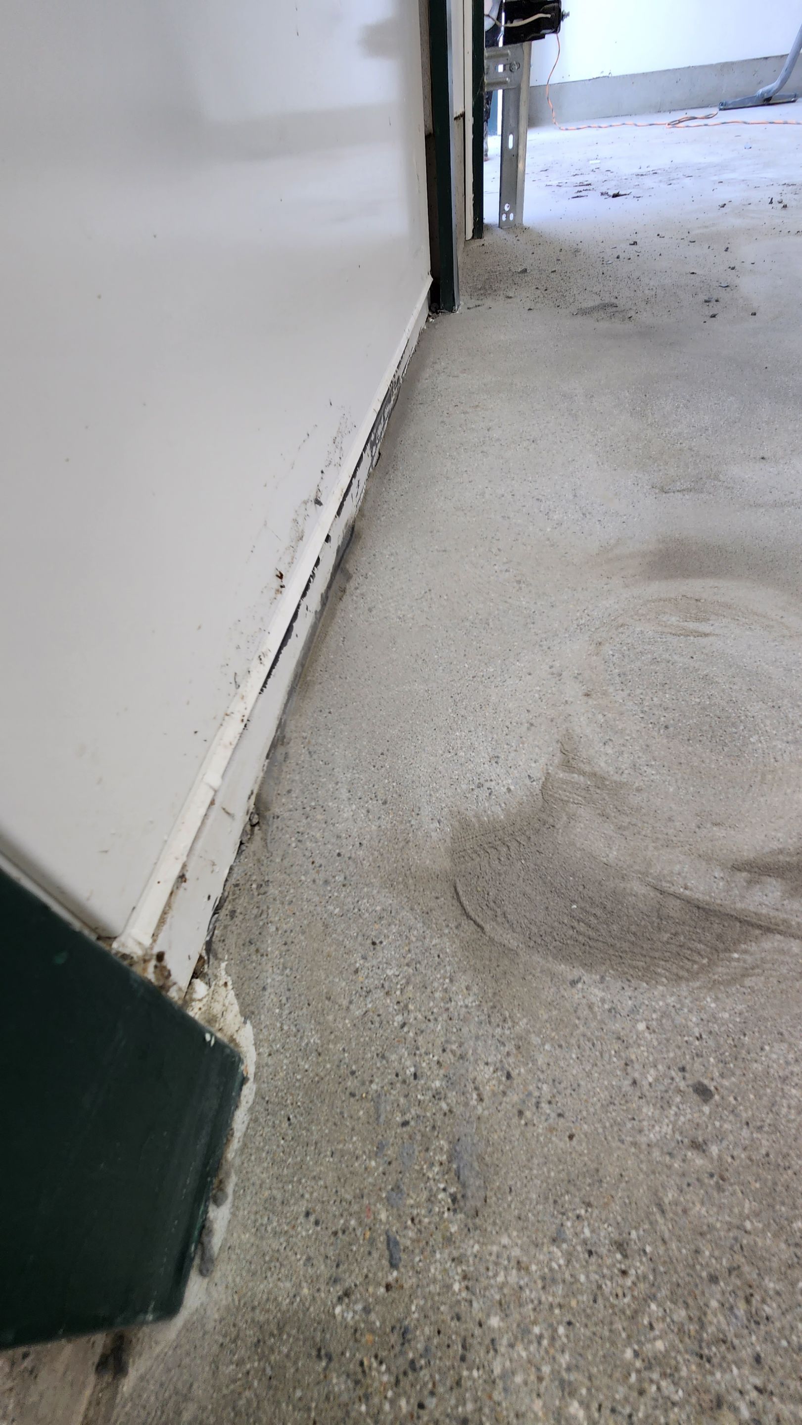 Garage Transformation using Domino with Blue by Croc Coatings, LLC