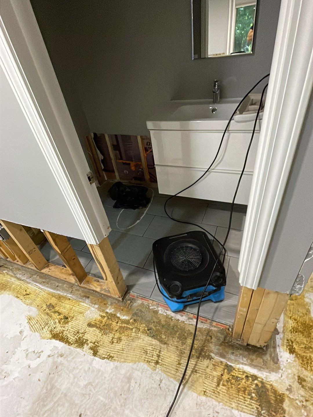 Project in City of the Village of Clarkston by EzDry Water Mitigation & Property Restoration