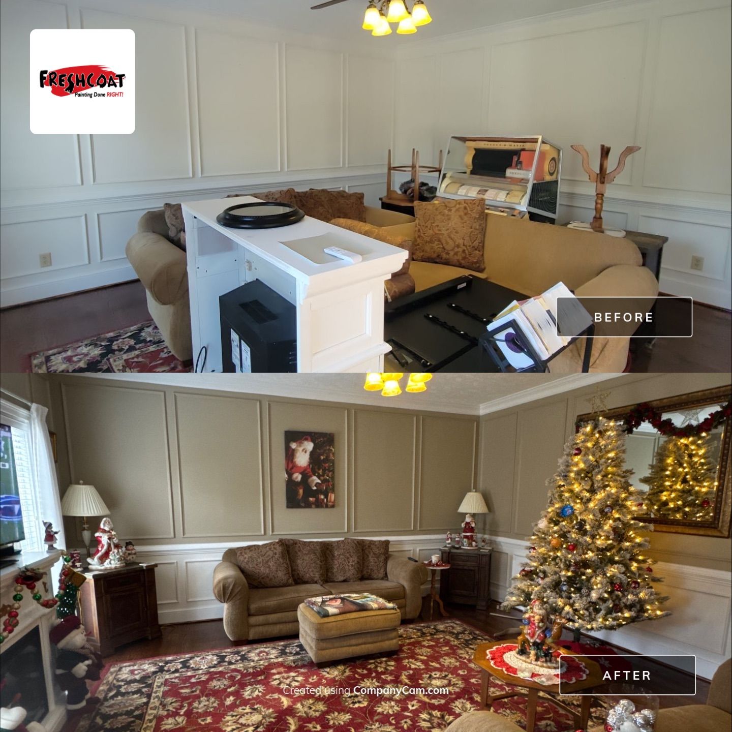 Interior Refresh by Fresh Coat Painters of Augusta