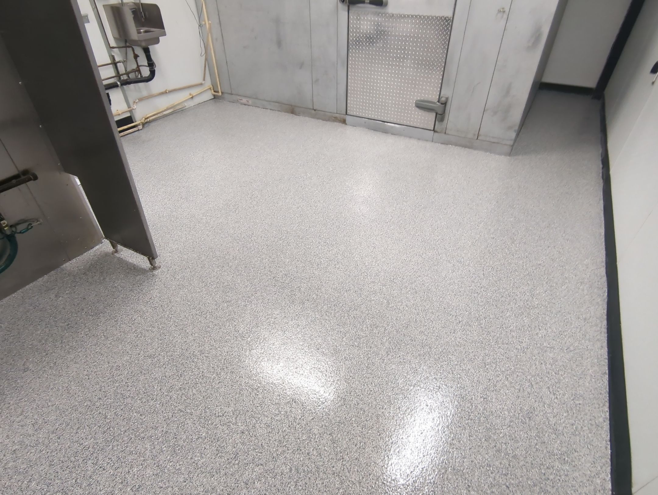 Commercial Kitchen Flooring using Slate Stone 1/8" by Croc Coatings, LLC