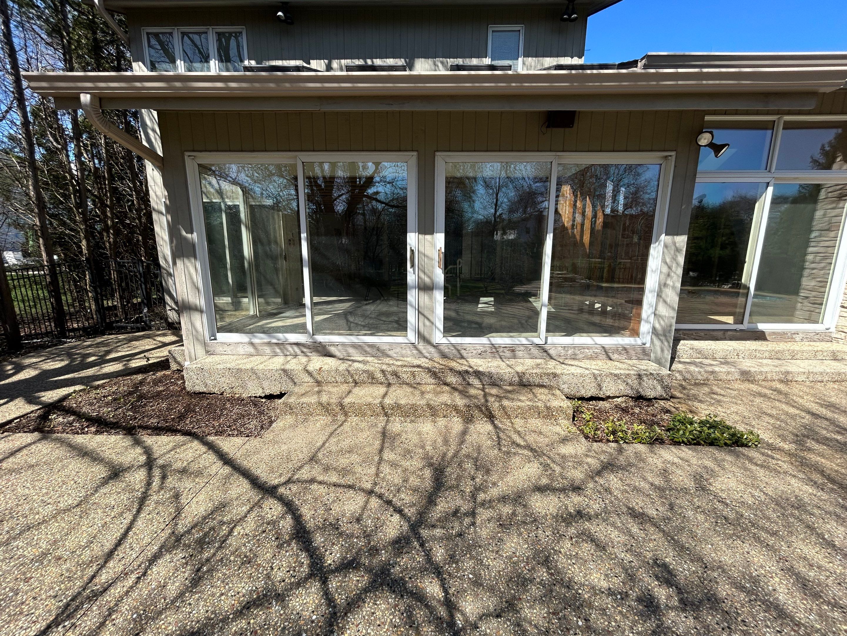 Aggregate Clean and seal using low gloss sealer by Northern Power Washing LLC.