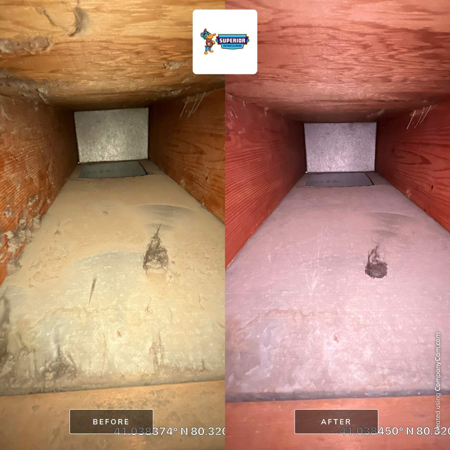 Air Duct Cleaning With a Vacuum Truck in New Castle, PA by Superior Air Duct Cleaning