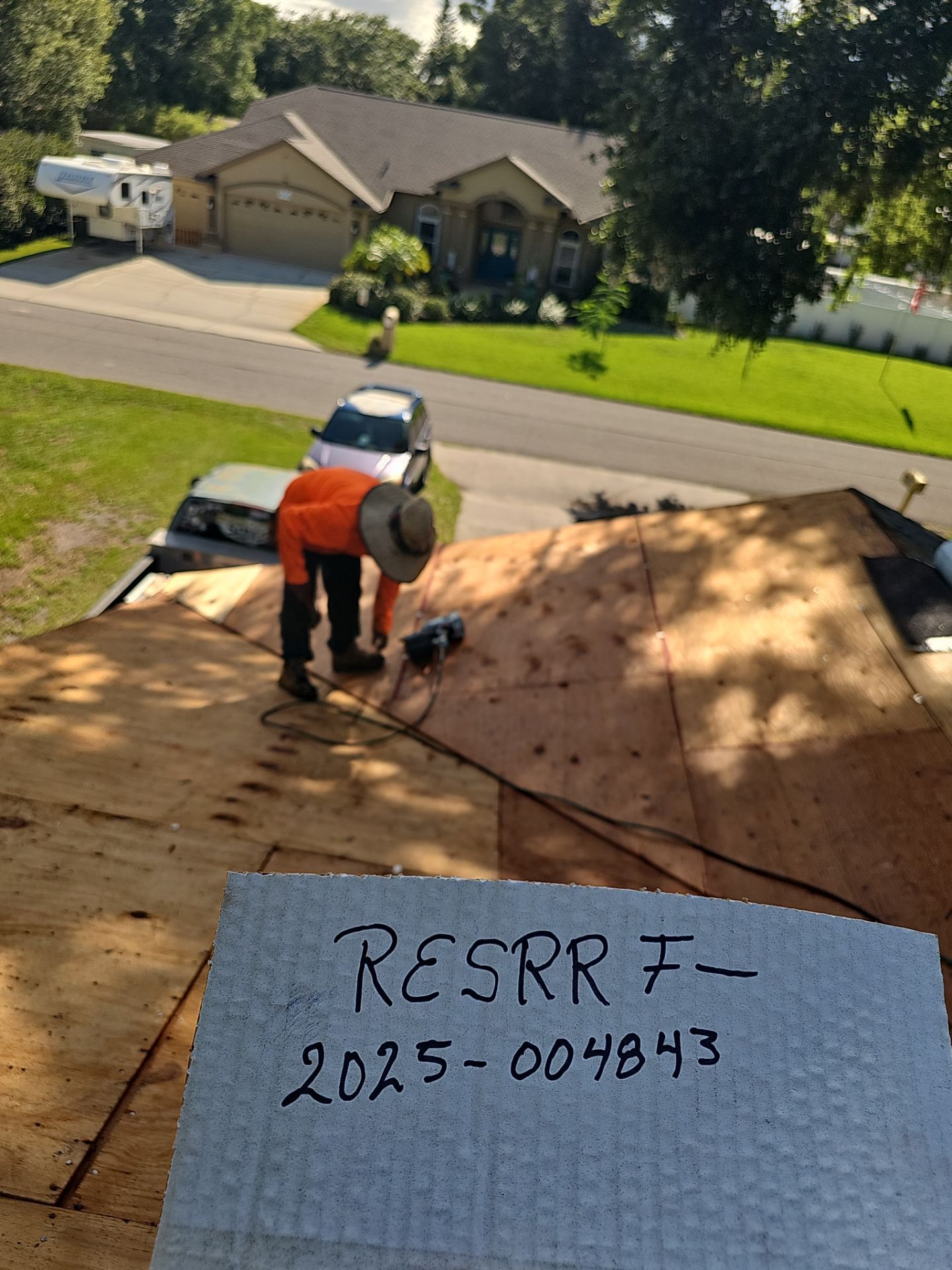 Project in Land O' Lakes 34639 by Mitchell Roofing Company LLC 