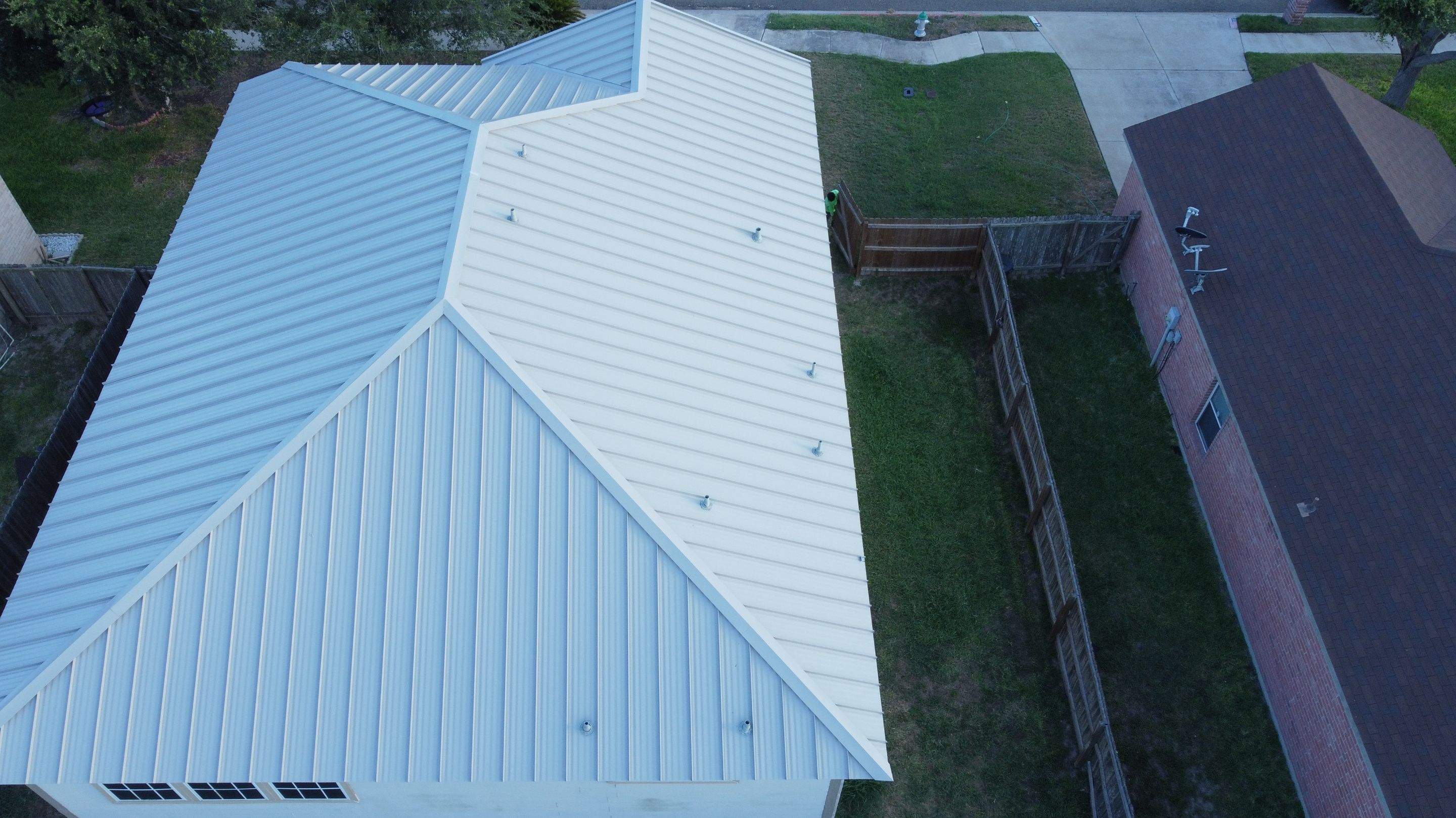 Project in Edinburg by Marva Roofing