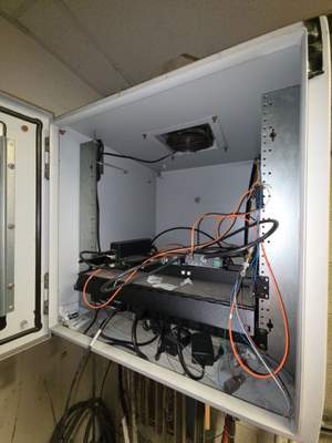 Structured cabling installation by CimaSolutions