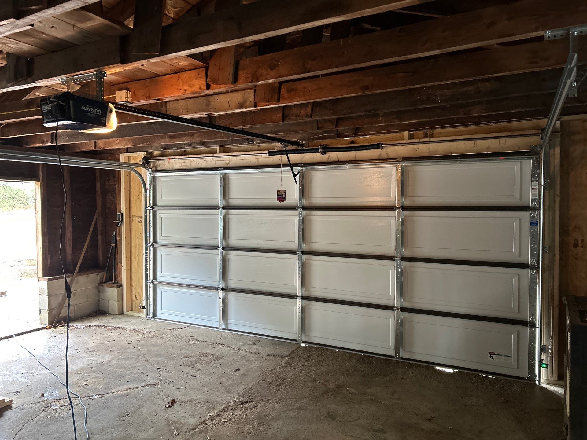 Door Installation using Raynor Buildmark Garage Door by Keene Door