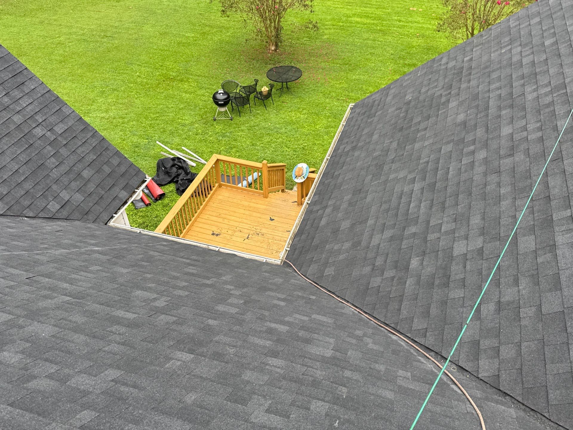 Architectural Shingle Roof Replacement for Multi-Gabled Home in Mathews by Cade Construction