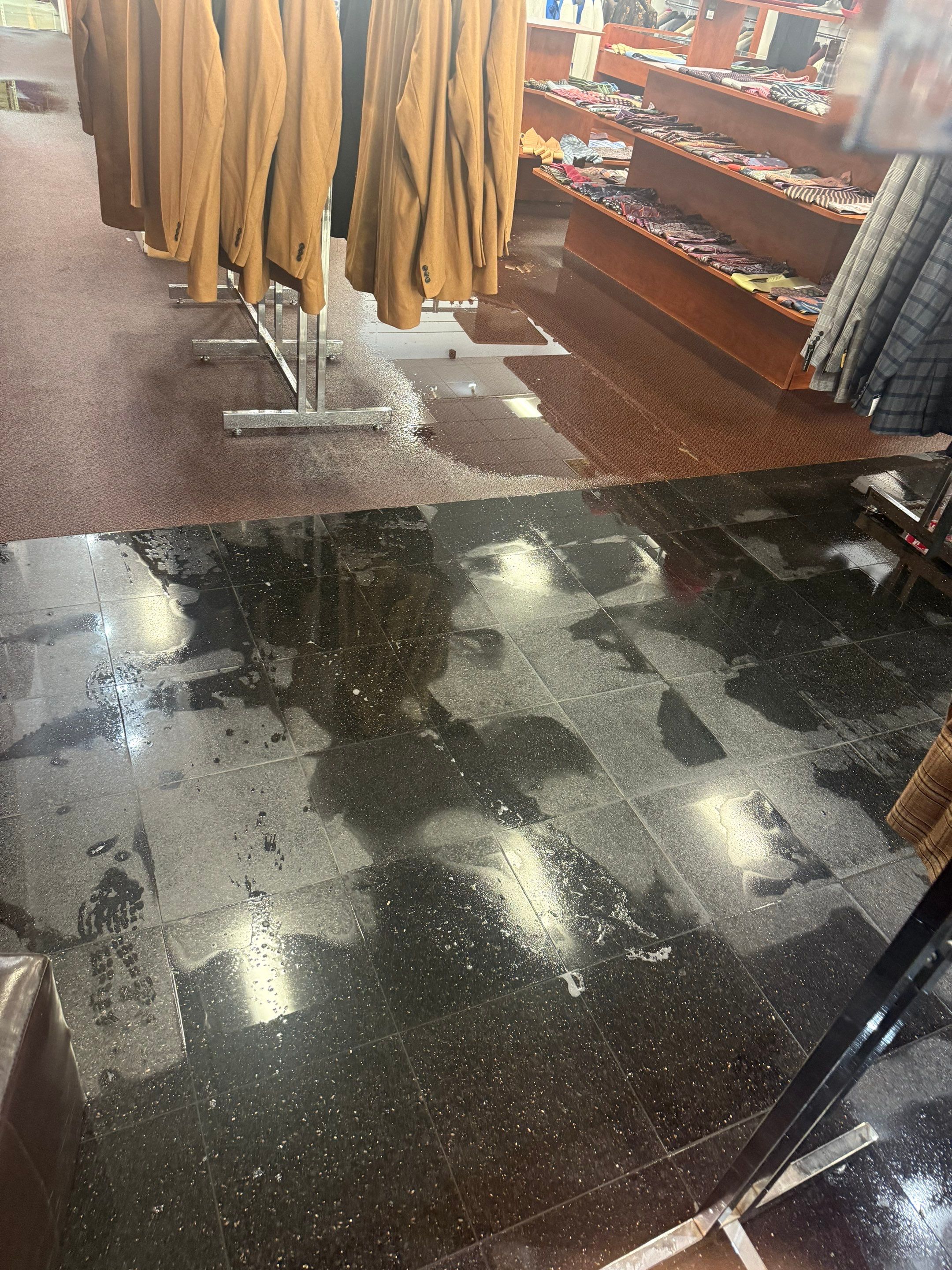 Project in Highland Park by EzDry Water Mitigation & Property Restoration