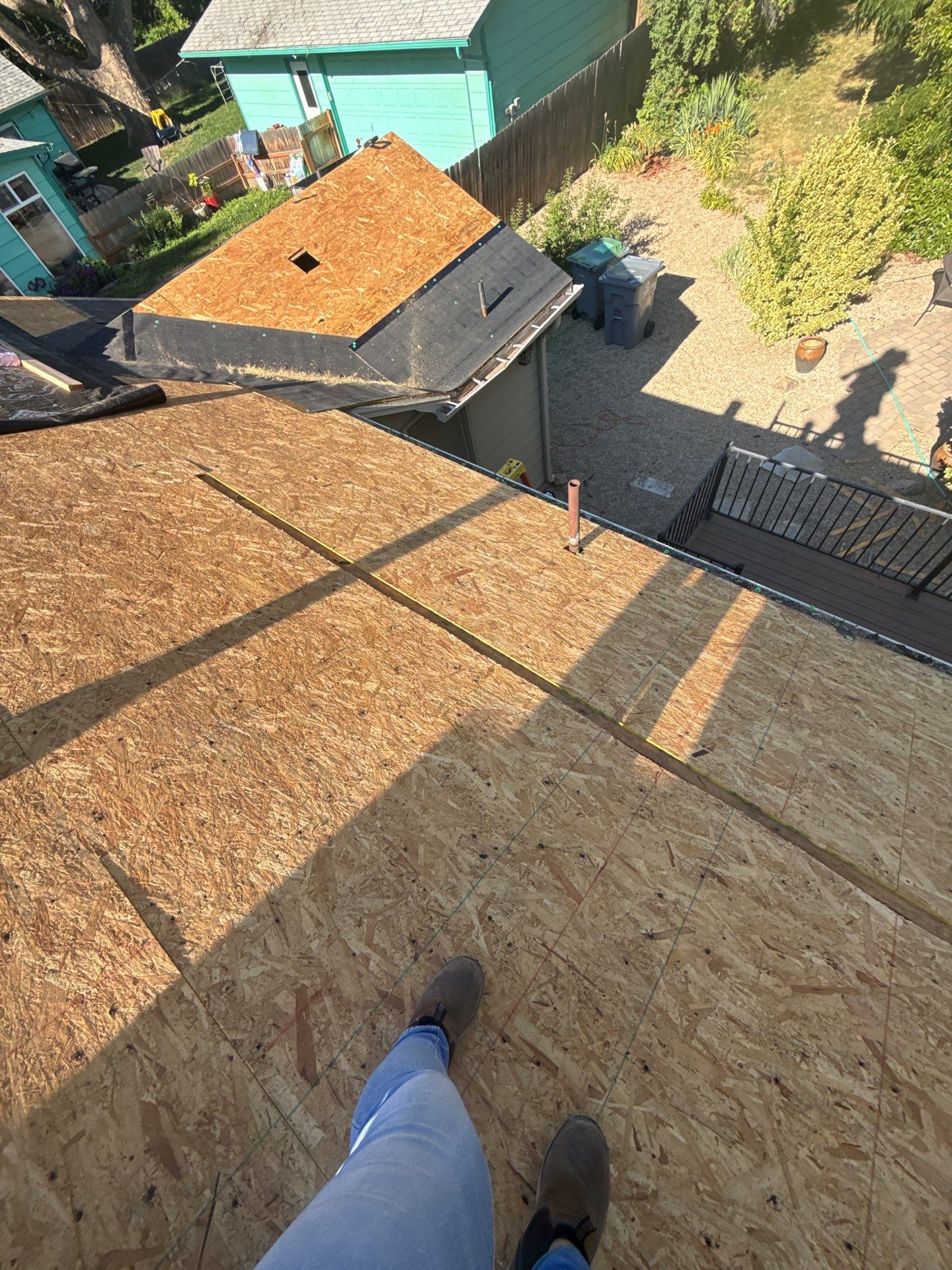 Residential Roof Replacement With Gray Architectural Shingles in Boise by Olive Roofing