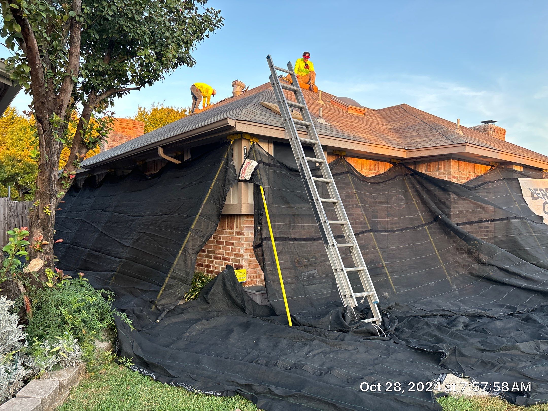 Reroof After Eclipse Hailstorm by Berry Good Roofing 