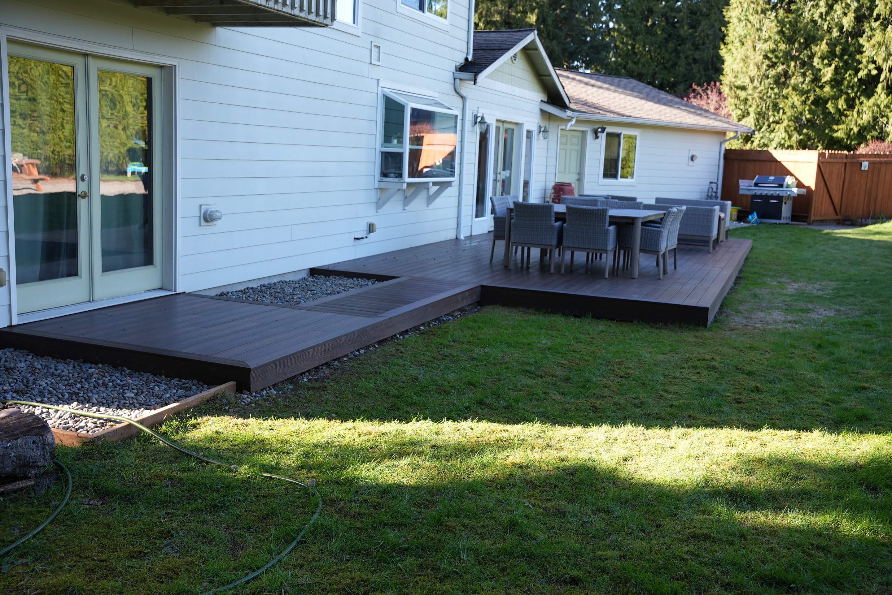 Daniel | Back Deck Installation  by Jireh Asphalt & Concrete Inc 