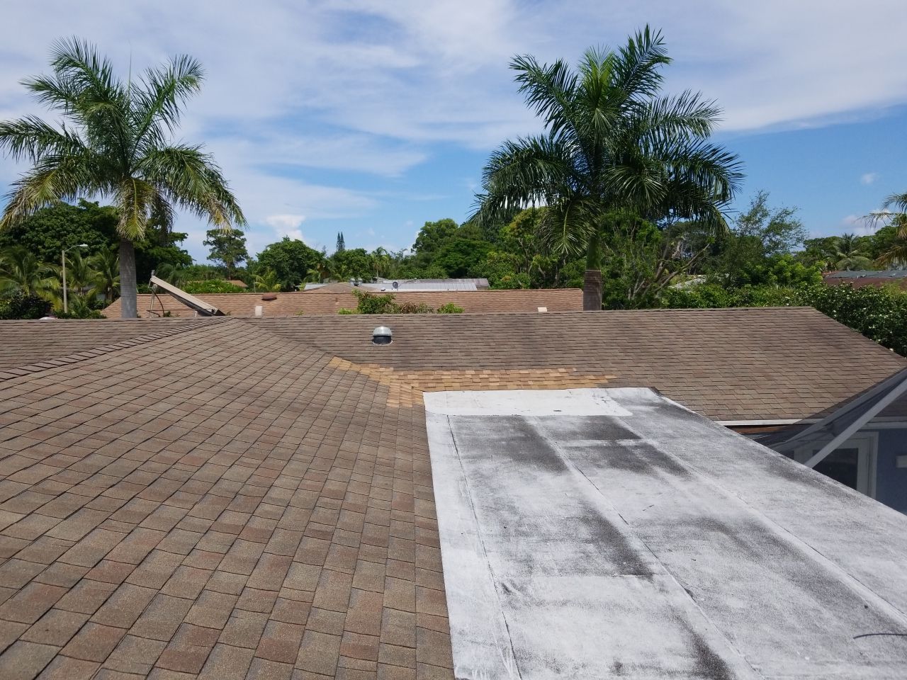 Residential Roof Repair and Exterior Soffit Renovation in Boca Raton by Aastro Roofing