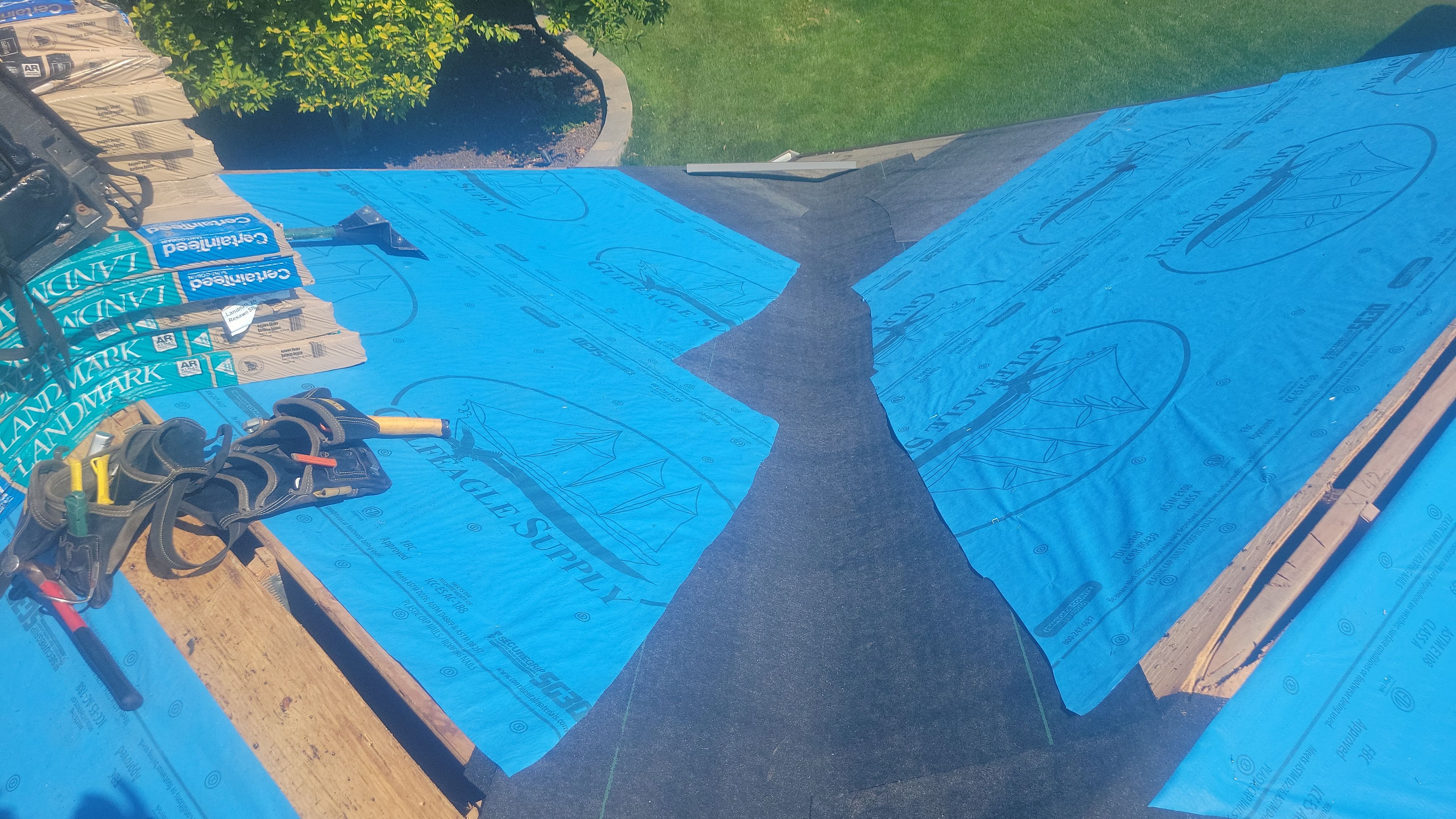Roof Replacement using CertainTeed Landmark by 180 Contractors