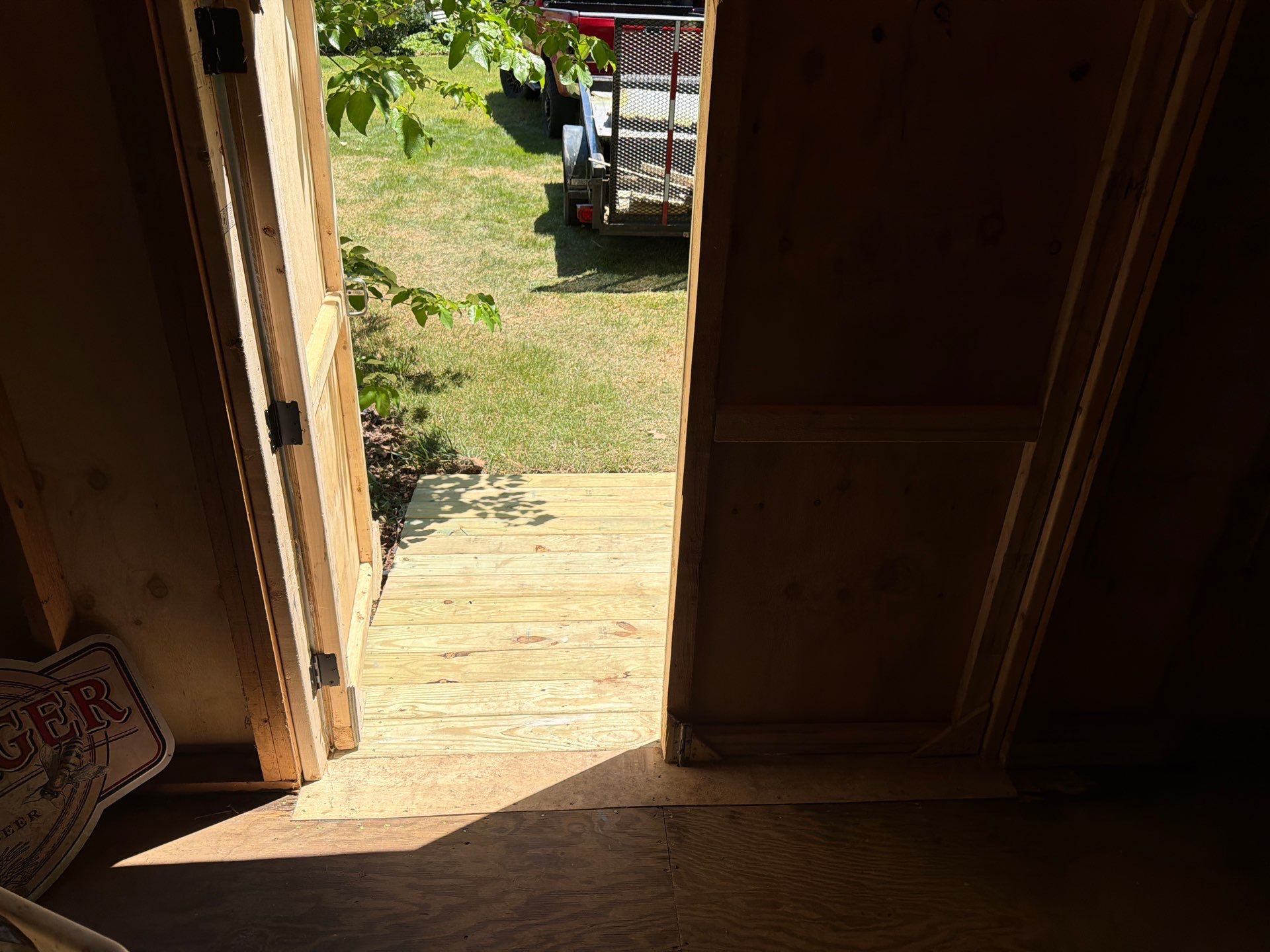 Shed Restoration with New Siding, Door Rebuild & Ramp Installation by Laser Focused Solutions LLC