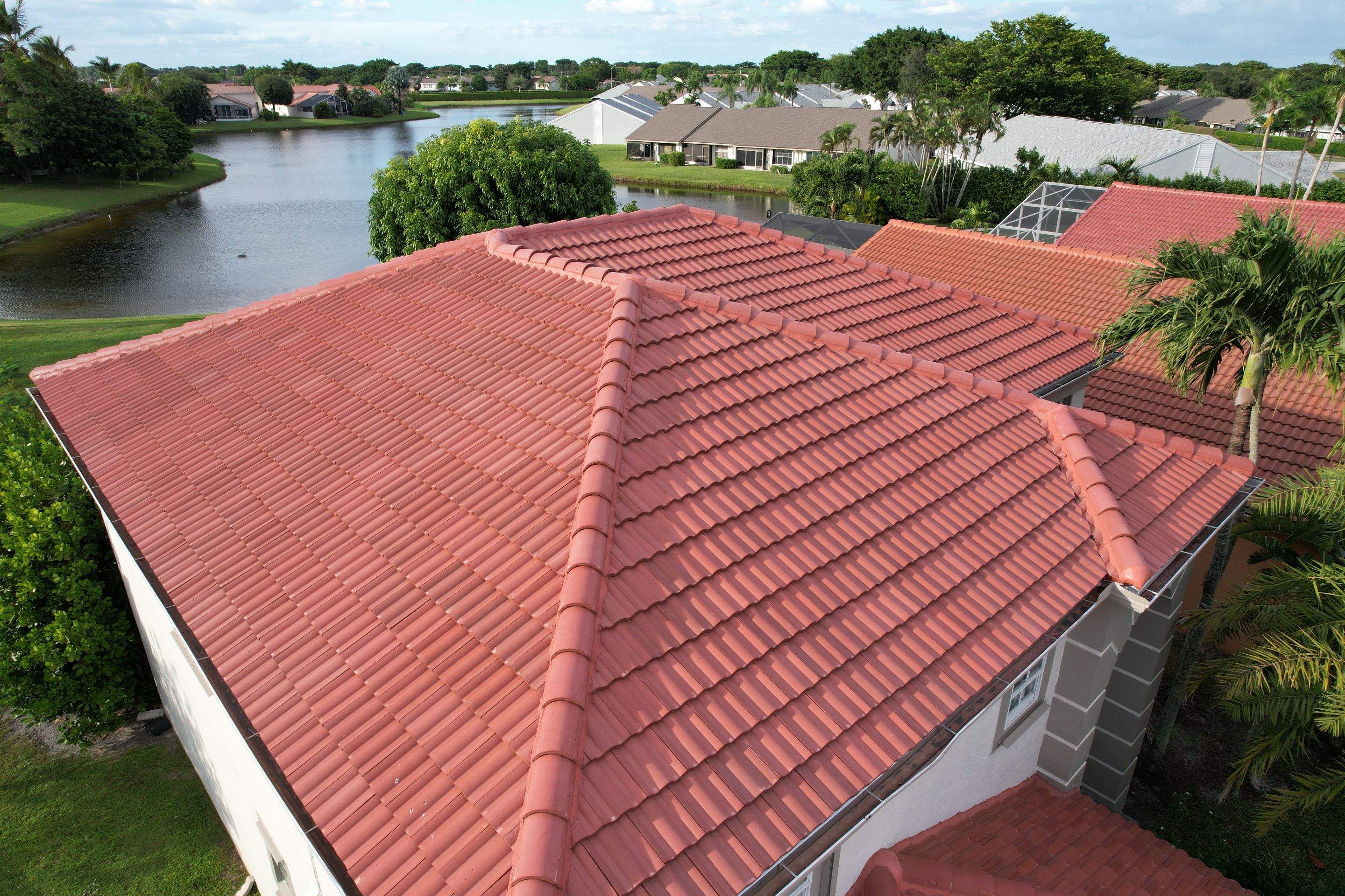 Tile Reroof in Boca Raton by Roofing Recovery