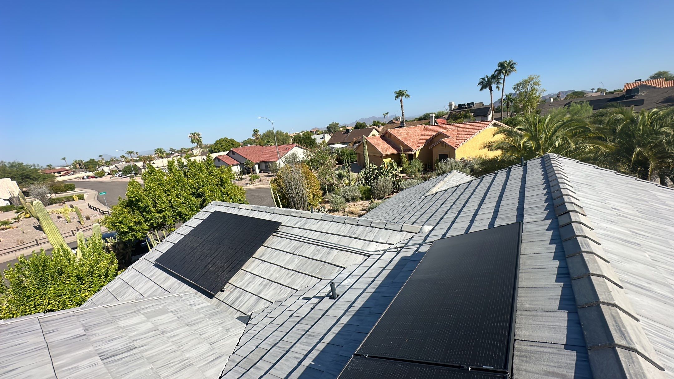 Sterling Gray Concrete Tile by Reimagine Roofing