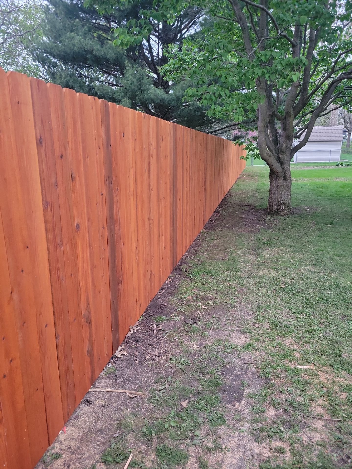 Project in Cedar Falls by Perfect Picket Fence and Stain