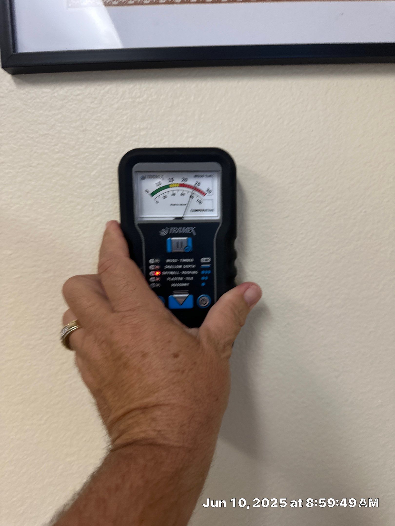 Mold testing in a commercial building by Building performance Solutions LLC