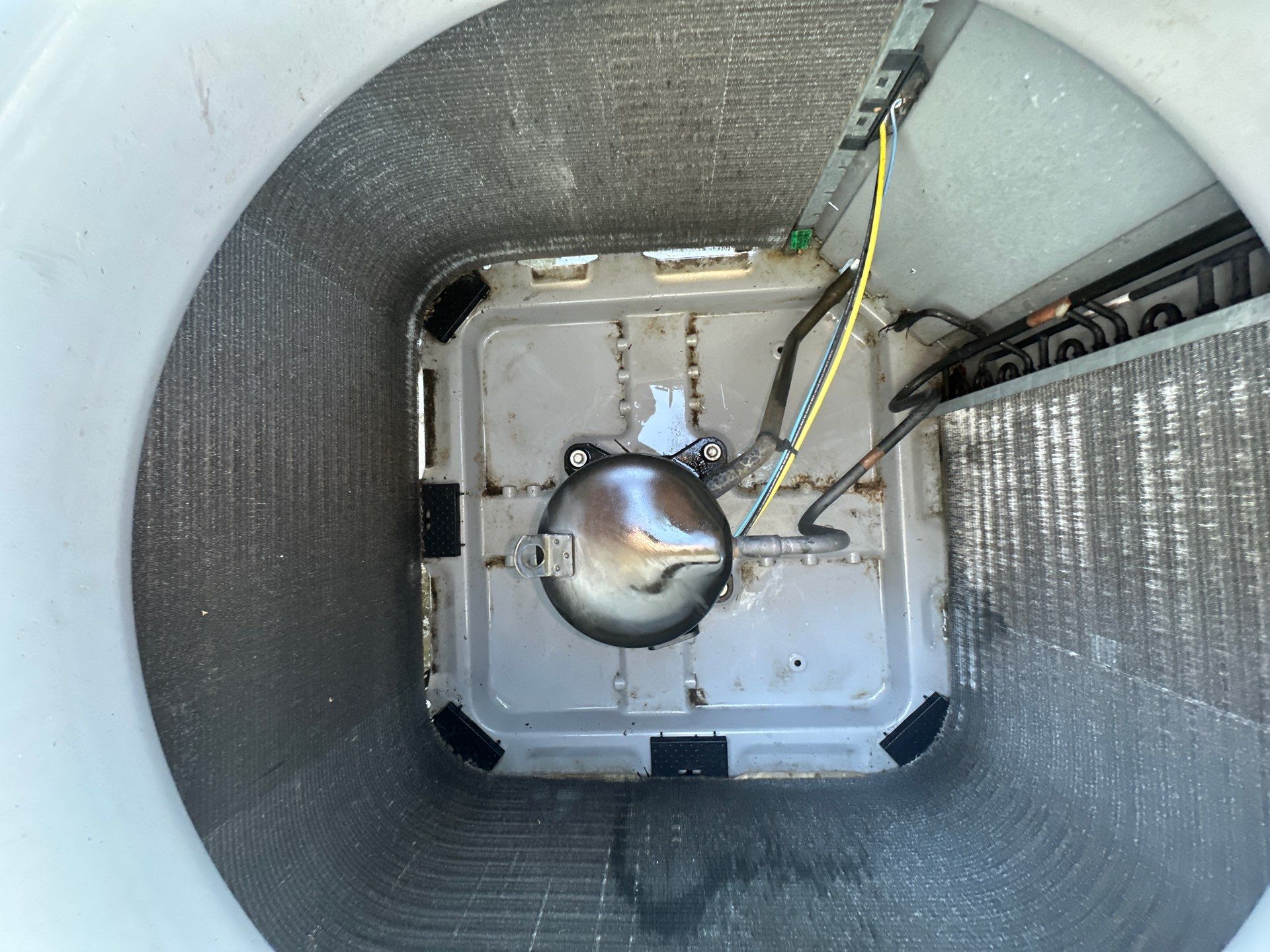 Central Air Conditioning Installation using Air Conditioning Unit by Southern Values Cooling and Heating Inc